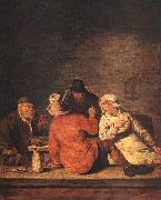 Jan Miense Molenaer Peasants in the Tavern oil painting on canvas